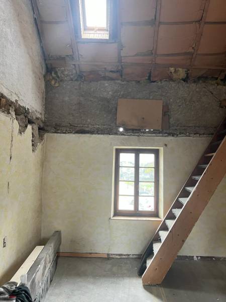 Travaux de renovation complete de maison en Haute Savoie