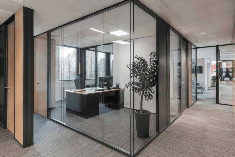 Cloison amovible bureau professionnel
